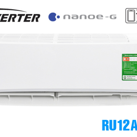 Điều hòa Panasonic 1 chiều 12.000BTU inverter RU12AKH-8
